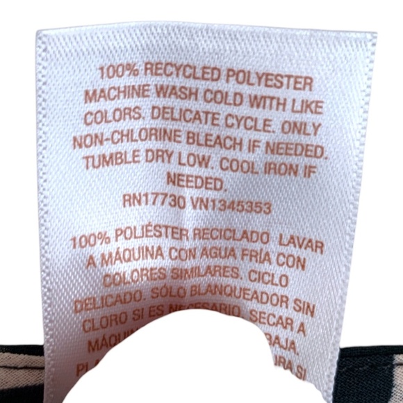 Shade & Shore Kimono Size L/XL Zebra Long Sheer Kimono Swim Cover - Picture 3 of 5